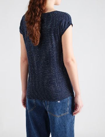 Bluza Pieces, bleumarin