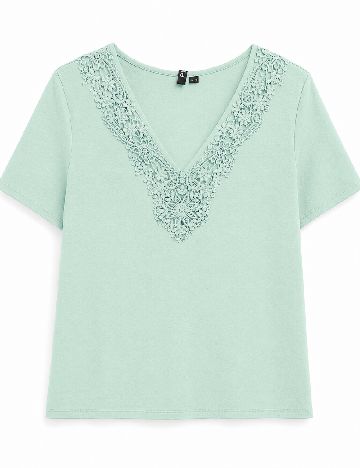 Bluza Pieces, verde