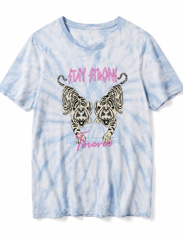 Tricou Only, albastru