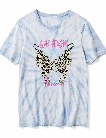 Tricou Only, albastru