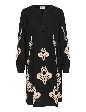 Rochie scurta Cream, negru