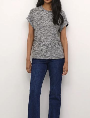 Tricou Kaffe, gri