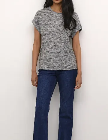 Tricou Kaffe, gri