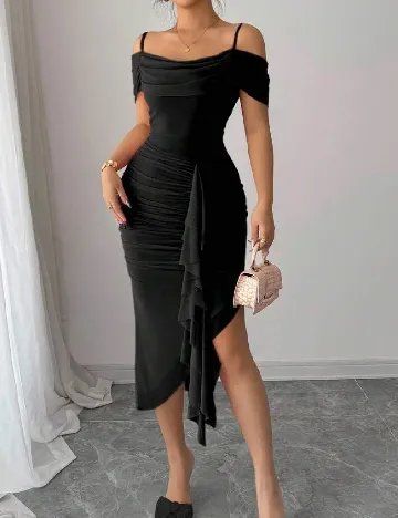 Rochie medie SHEIN, negru