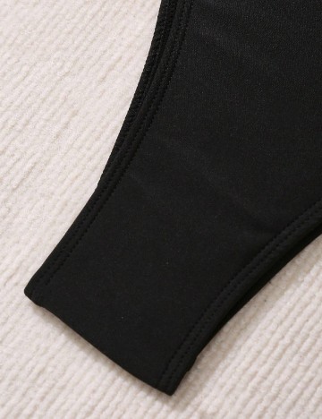 Costum de baie SHEIN CURVE, negru