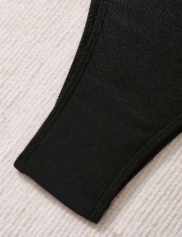 Costum de baie SHEIN CURVE, negru