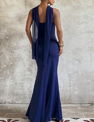 Rochie lunga SHEIN, bleumarin