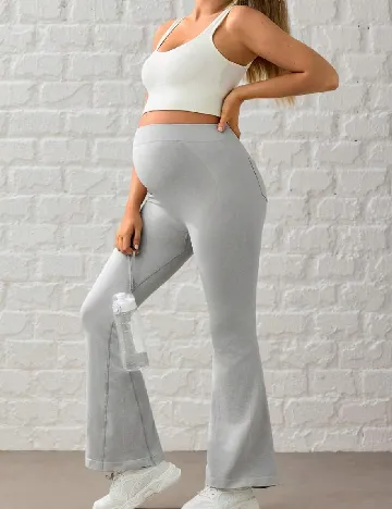 Pantaloni SHEIN Maternity, gri
