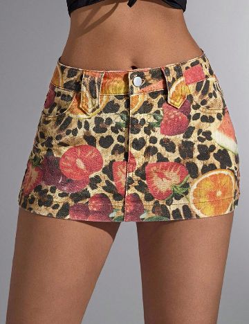 Fusta SHEIN, mix culori