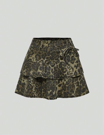 Fusta Romwe, animal print