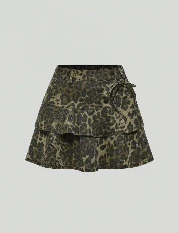 Fusta Romwe, animal print