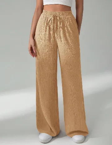 Pantaloni SHEIN, maro