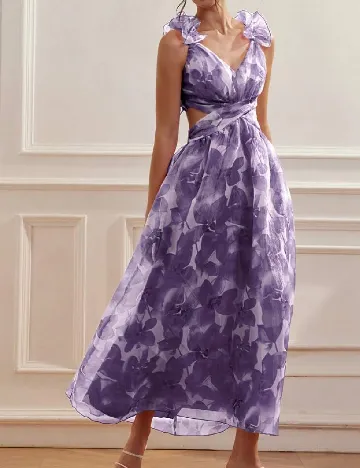 Rochie medie SHEIN, mov