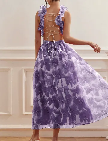 Rochie medie SHEIN, mov