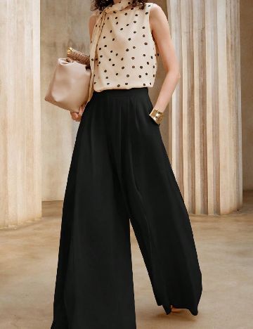 Pantaloni SHEIN, negru