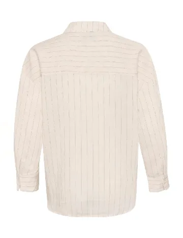 Camasa Oversize My Essential Wardrobe, ecru