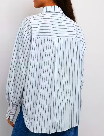 Camasa Oversize Kaffe, bleu