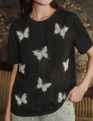 Tricou Anewsta, gri inchis