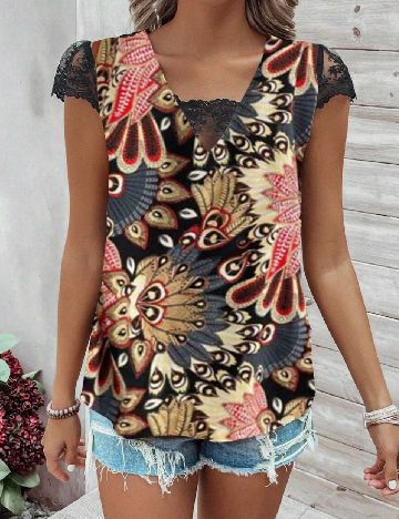 Tricou SHEIN, mix culori