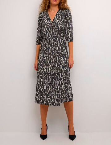 Rochie medie Kaffe, negru
