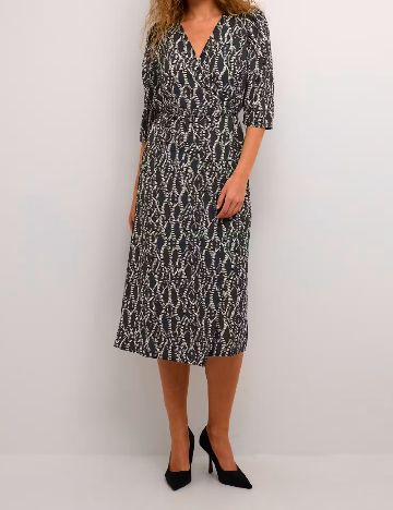 Rochie medie Kaffe, negru