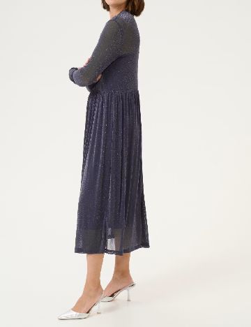 Rochie medie Kaffe, bleumarin