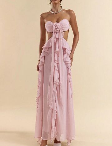 Rochie lunga SHEIN, roz