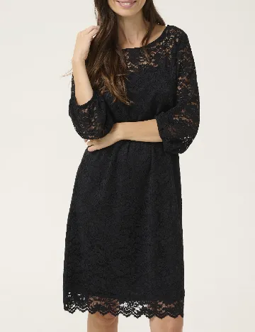 Rochie scurta Cream, negru
