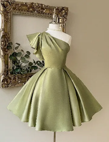 Rochie scurta SHEIN, verde