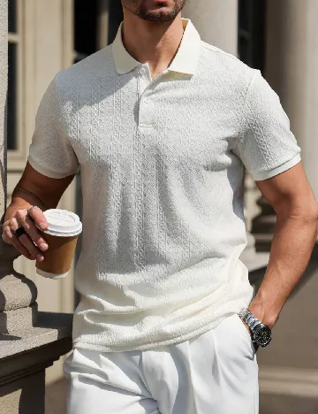 Tricou SHEIN, crem