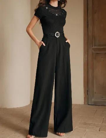 Tricou Anewsta, negru
