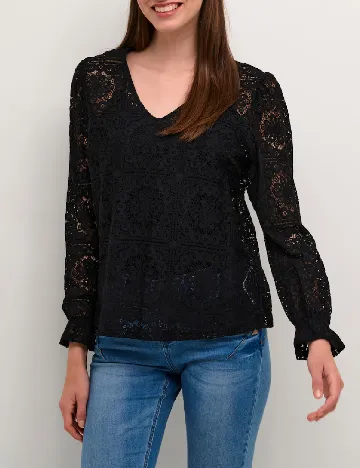 Bluza Cream, negru