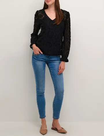 Bluza Cream, negru