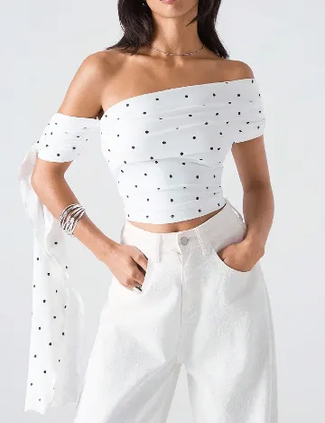 Top SHEIN, alb