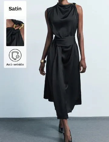 Rochie medie SHEIN, negru