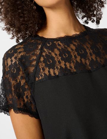 Bluza Kaffe, negru