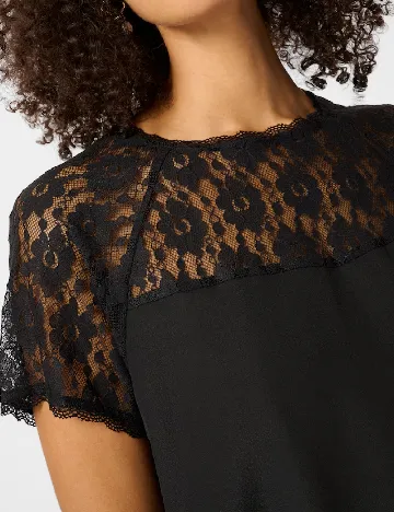 Bluza Kaffe, negru
