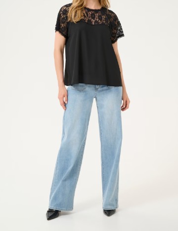 Bluza Kaffe, negru