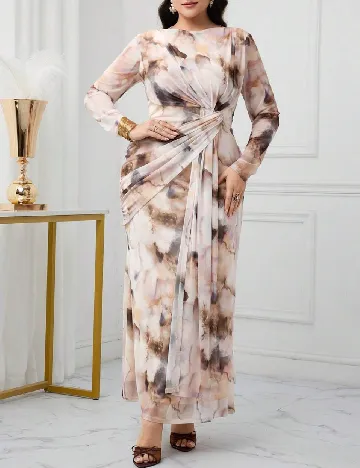 Rochie lunga SHEIN CURVE, mix culori