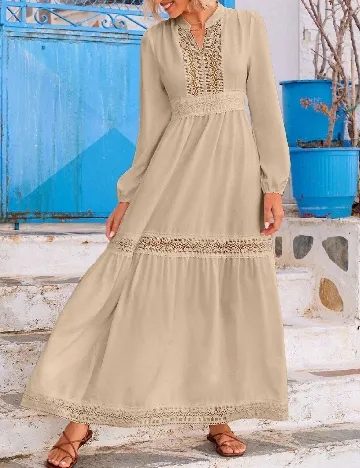 Rochie lunga SHEIN, bej