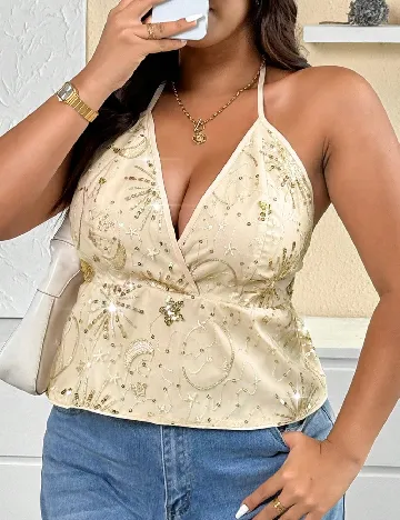 Maiou SHEIN CURVE, crem