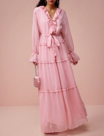 Rochie lunga SHEIN, roz