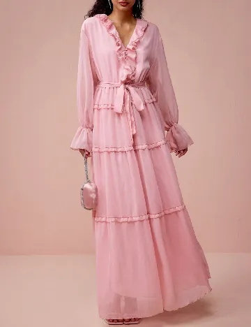Rochie lunga SHEIN, roz