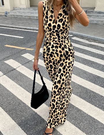 Salopeta SHEIN, animal print