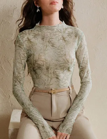Bluza Anewsta, verde