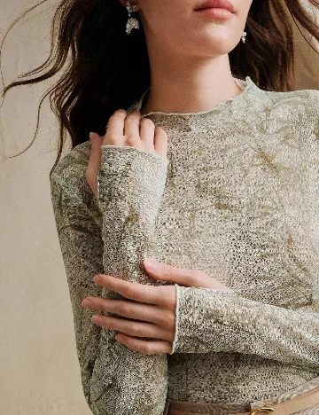 Bluza Anewsta, verde