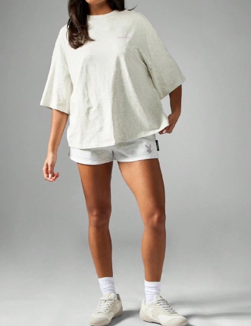 Tricou Oversize Missguided, gri