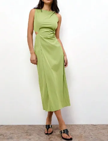 Rochie medie SHEIN, verde