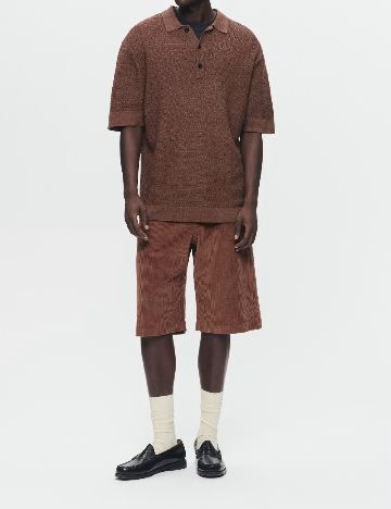 Pantaloni scurti WOOD WOOD, maro
