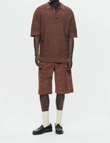 Pantaloni scurti WOOD WOOD, maro